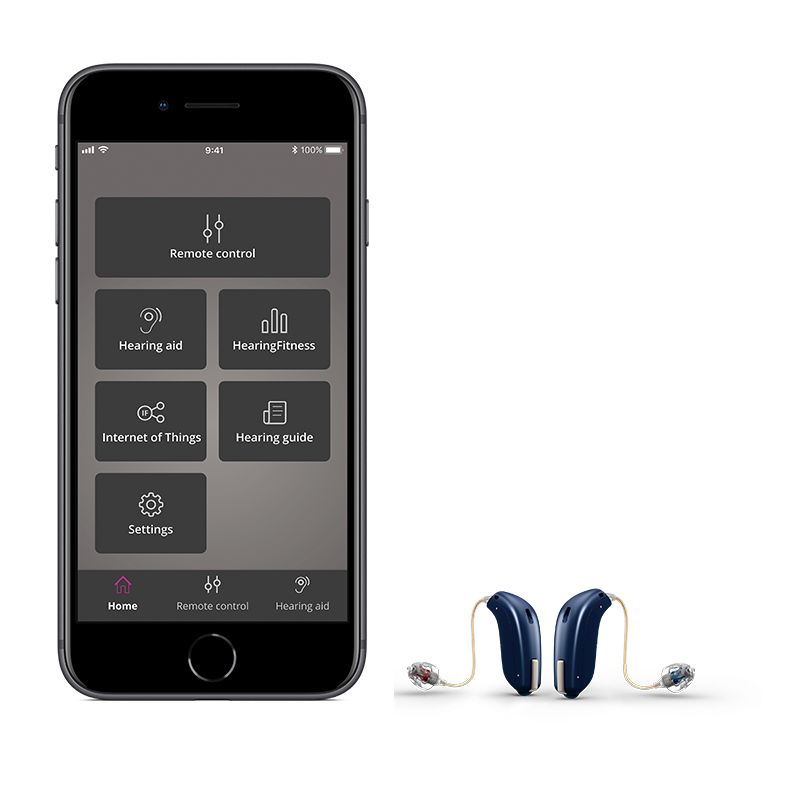 Hearing aids connected directly to your iPhone® | Oticon Opn